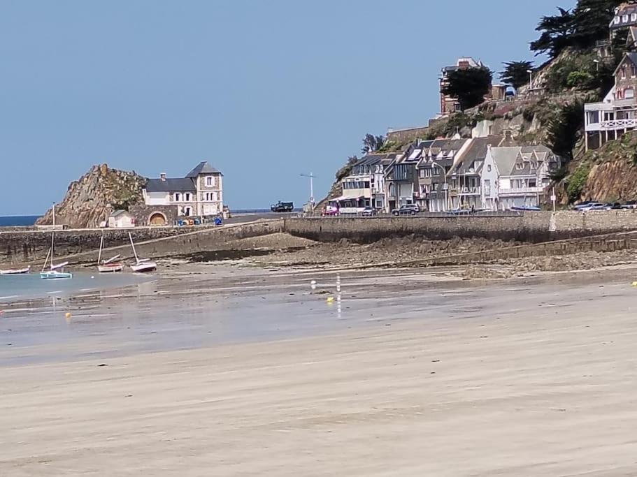 Appartement Neuf Classe, Balcon Et Petite Vue Mer Pleneuf-Val-Andre Eksteriør bilde